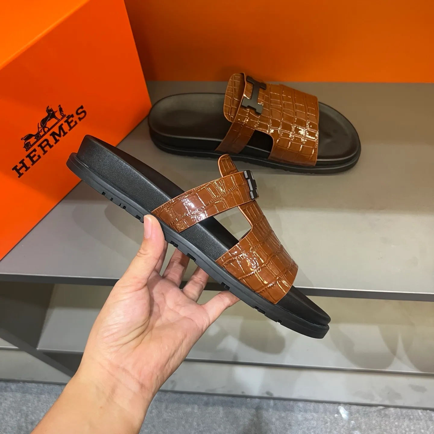 Men's shoes 💰300, size 38-45, the new 2014 summer Hermes shoes are the same as the original ones, handmade by masters! ❥High-end customization, exclusive products, the highest version in the industry⚠❥Using: Hermers upper: (pursuing top walking comfort) ✨Top quality on sale━━━━Hermes━━━━━